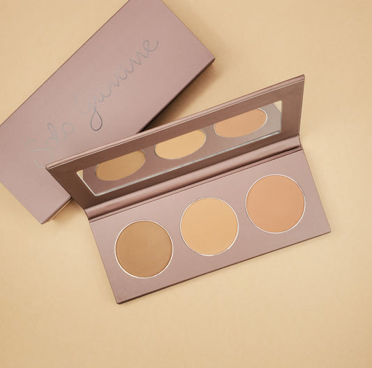 Allure By Nature Three Shades Contour Palette
